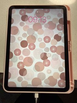 Apple iPad 10th Gen 64GB Pink + Apple Pencil + Case