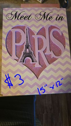 Paris wall art