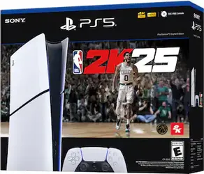 Ps5 digital nba 2k25 console new