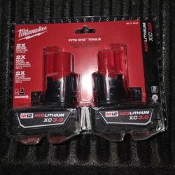 Milwaukee 3.0 Batteries 