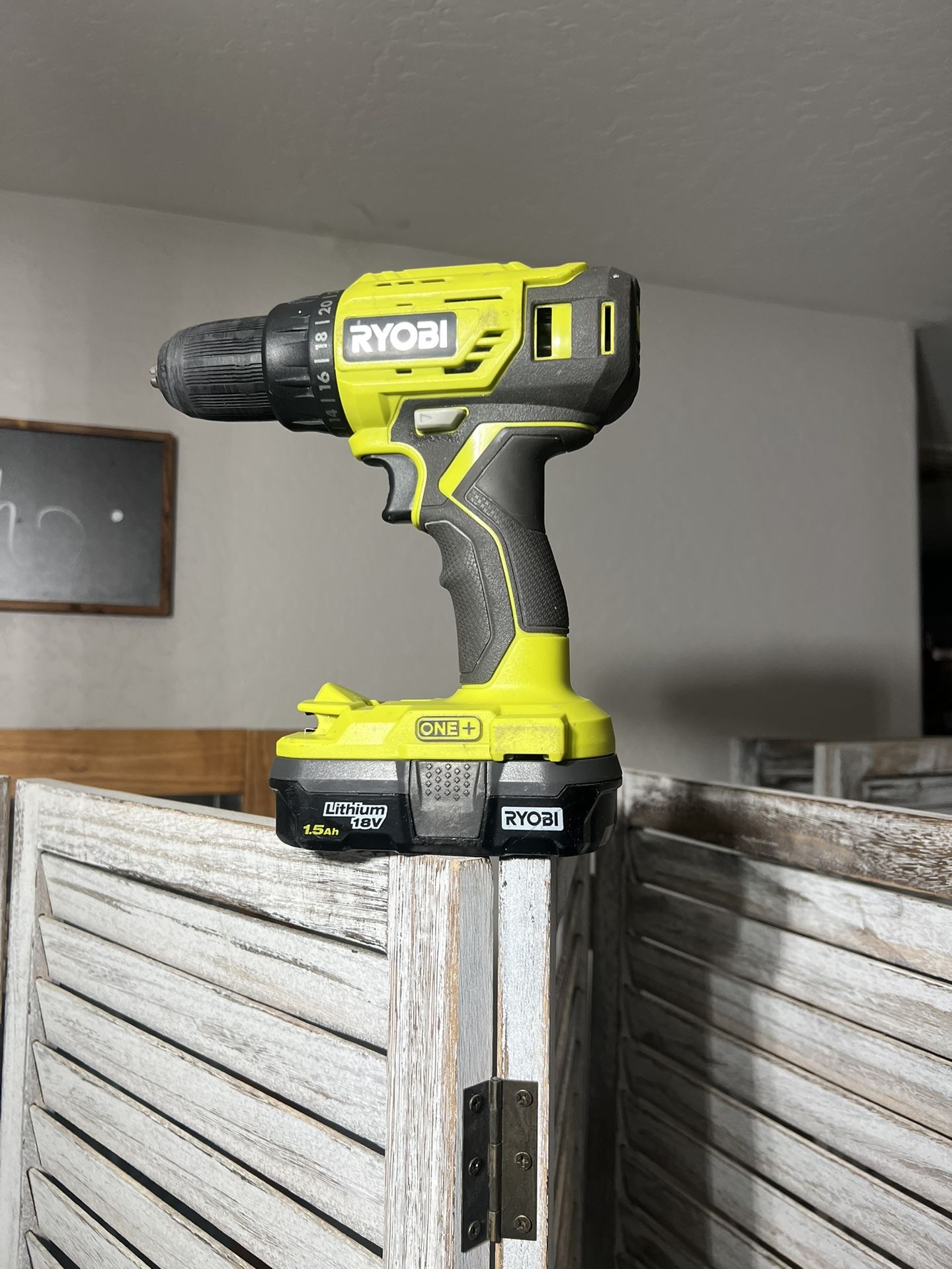 Ryobi Drill With Battery