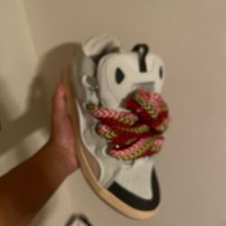 Lanvin curb sneakers
