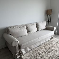 IKEA VRETSTORP Sleeper Sofa, Kilanda Light Beige – Excellent Condition – Great Sofa Bed