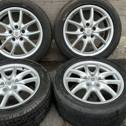 Porsche Cayenne 19 inch rims and old tires 5 on 130mm