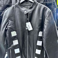 Leather Jacket(Reflective Lining