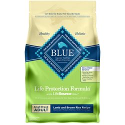 15 lbs Blue Buffalo Life Protection Formula Small Breed Adult Lamb & Brown Rice