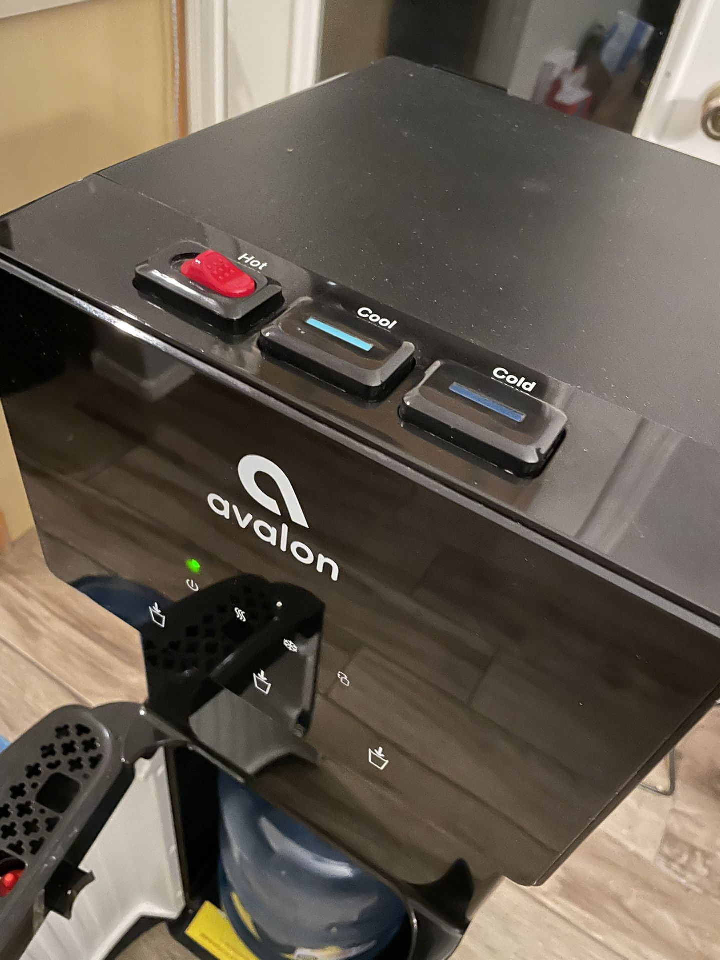 Avalon Bottom Loading Water Cooler Dispenser with two 5 Gallon Water Bottles