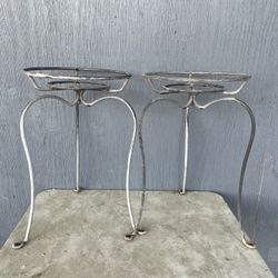 2 Real Nice Plant Stands 