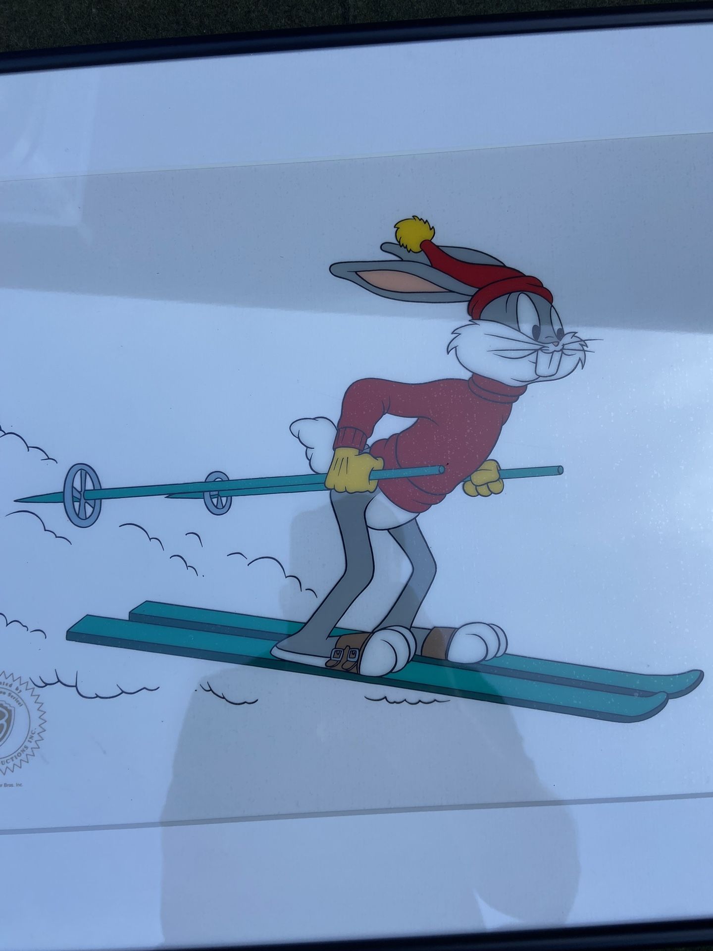Bugs Bunny Skiing Cell
