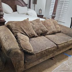 Ashley Chenille Sofa