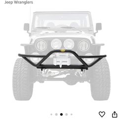 Jeep Wrangler bumper 87-2006 Front Bumper 