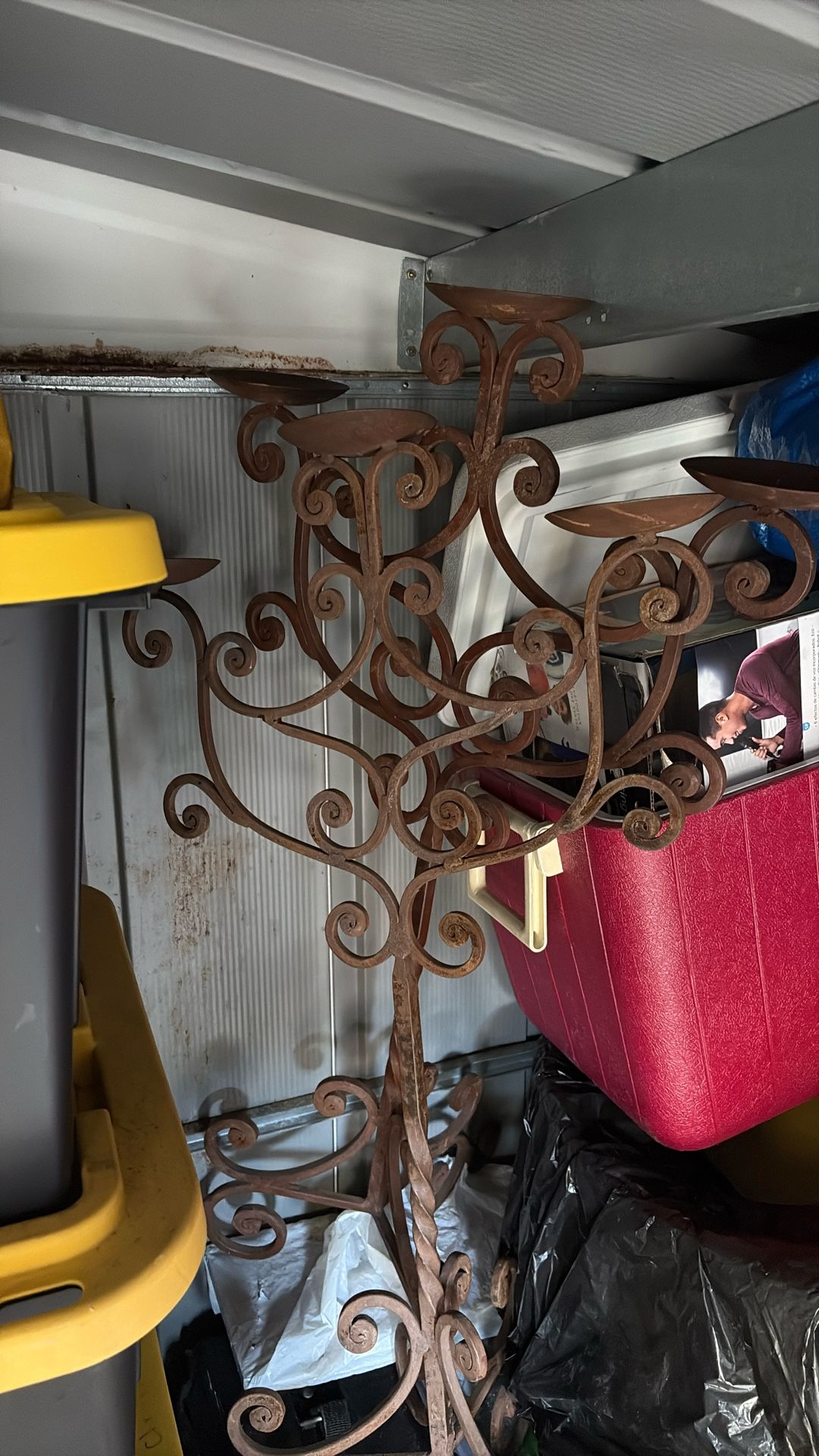 Large Metal candle or whatever else you want stands