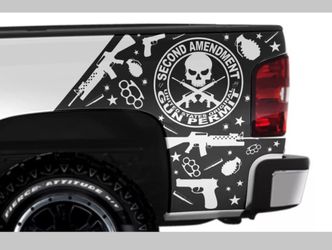 Truck dodge Chevy ford Nissan Toyota decals