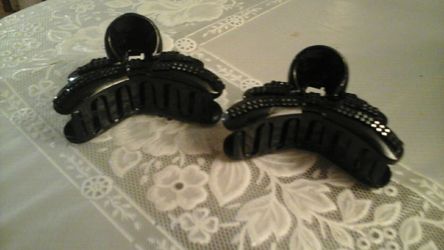 Clips for lots of hair and big spike