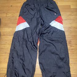Champion Track Pants/windbreaker Pants L