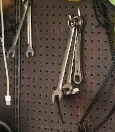 Assorted Wrenches and Calipers Tool Set