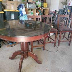 Free Granite Table + 4 Chairs