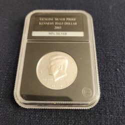 2003 Kennedy Silver Proof Half Dollar