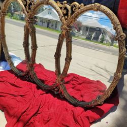 Triple Oval Basset Mirror 