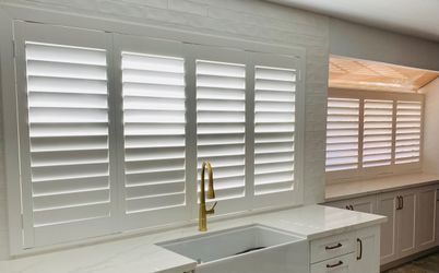 Shutters- Custom, Wood, Window Treatments, Window Coverings, Plantation, Shutter Blinds, Interior, Persianas De Madera, FREE ESTIMATES (PHONE/IN-HOME)