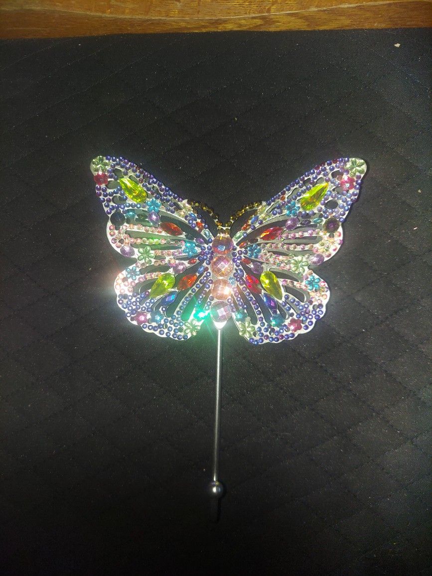 Bling BUTTERFLY hanging Hook
