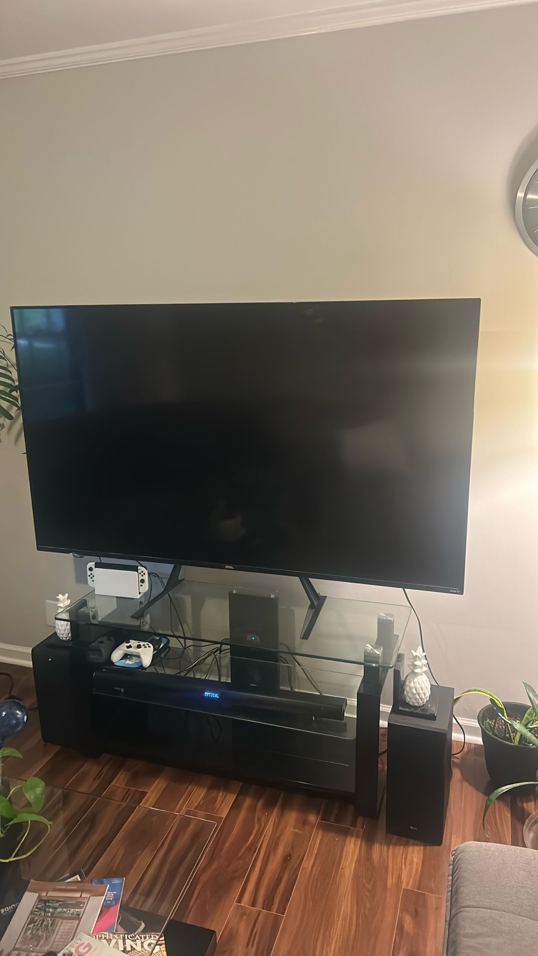 65” Smart TV Backlight Damaged
