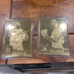 2 Baseball Cards 