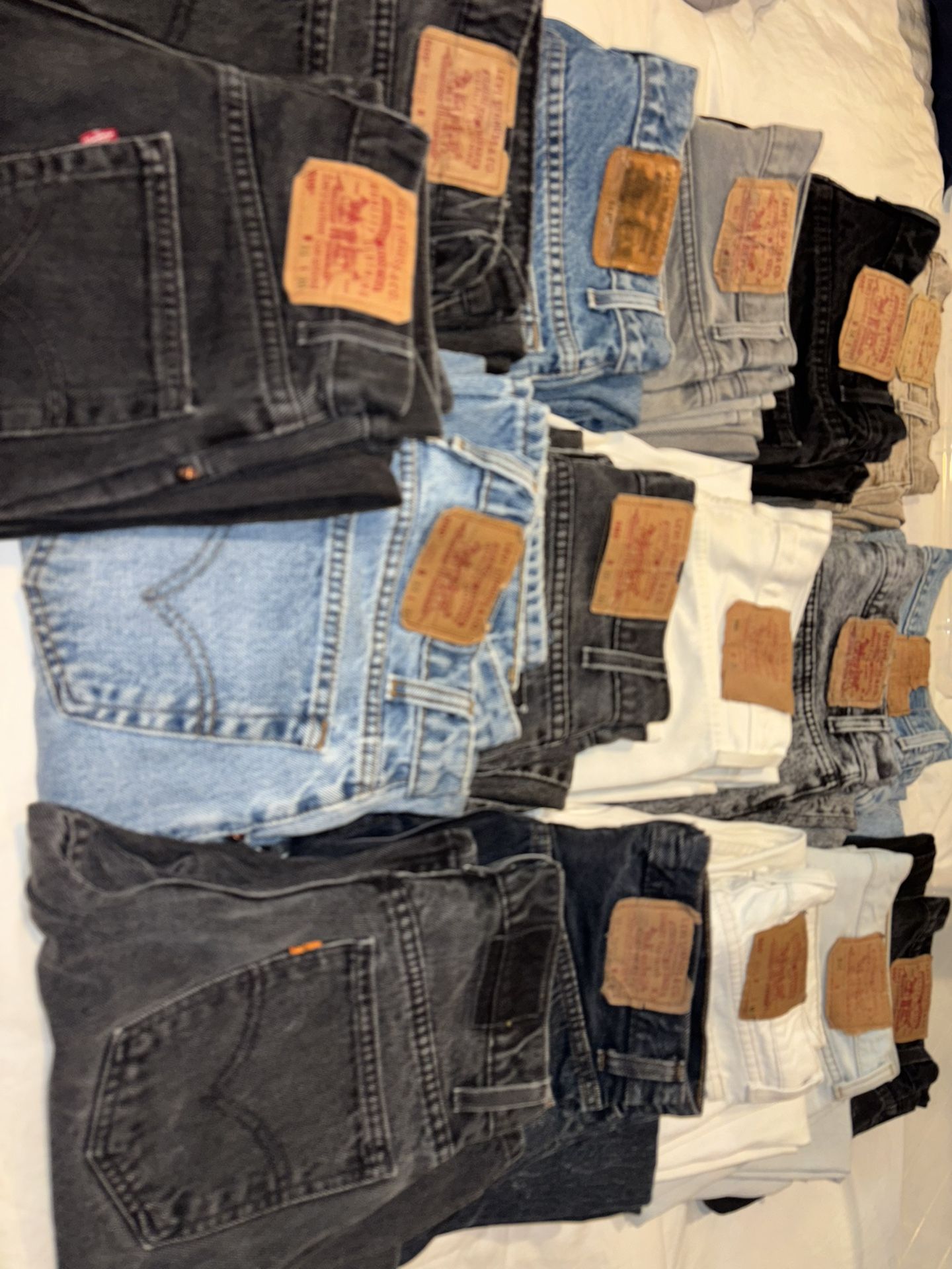 Lot Of 16 Vintage Levi’s All For $200
