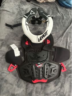 Leatt Youth Chest Protector + Neck Brace Combo