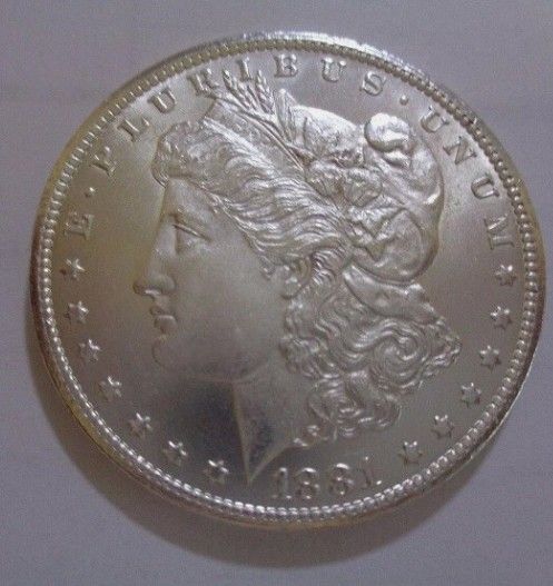 1881-CC Morgan Silver Dollar