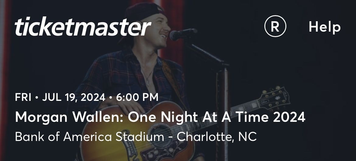 Morgan Wallen tickets 7/19/24