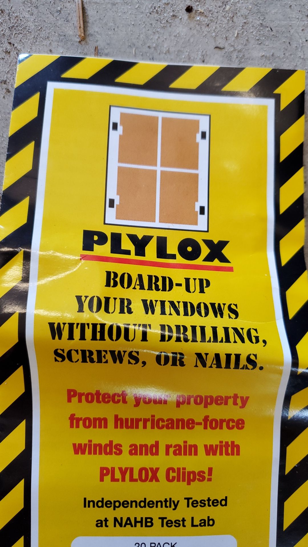 Plylox Clips & Hurricane Shutter Hardware