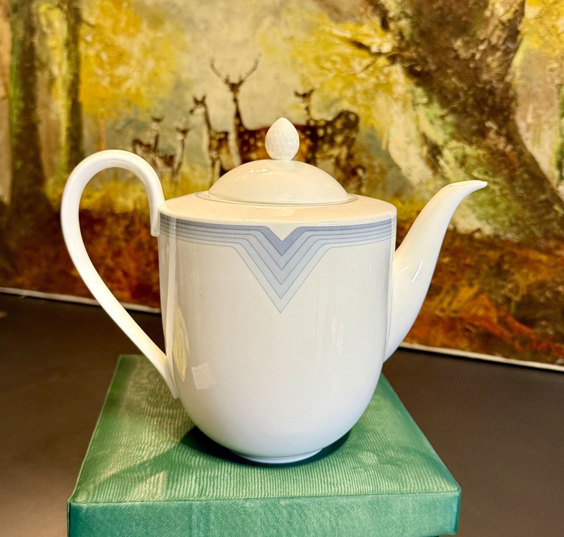 Vintage Villeroy & Boch Heinrich Vega West Germany Bone China Coffee Tea Pot
