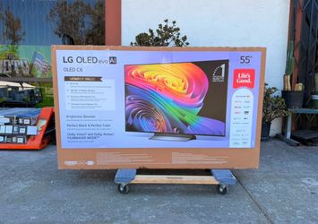 55C6 55” Lg smart 4k oled hdr tv