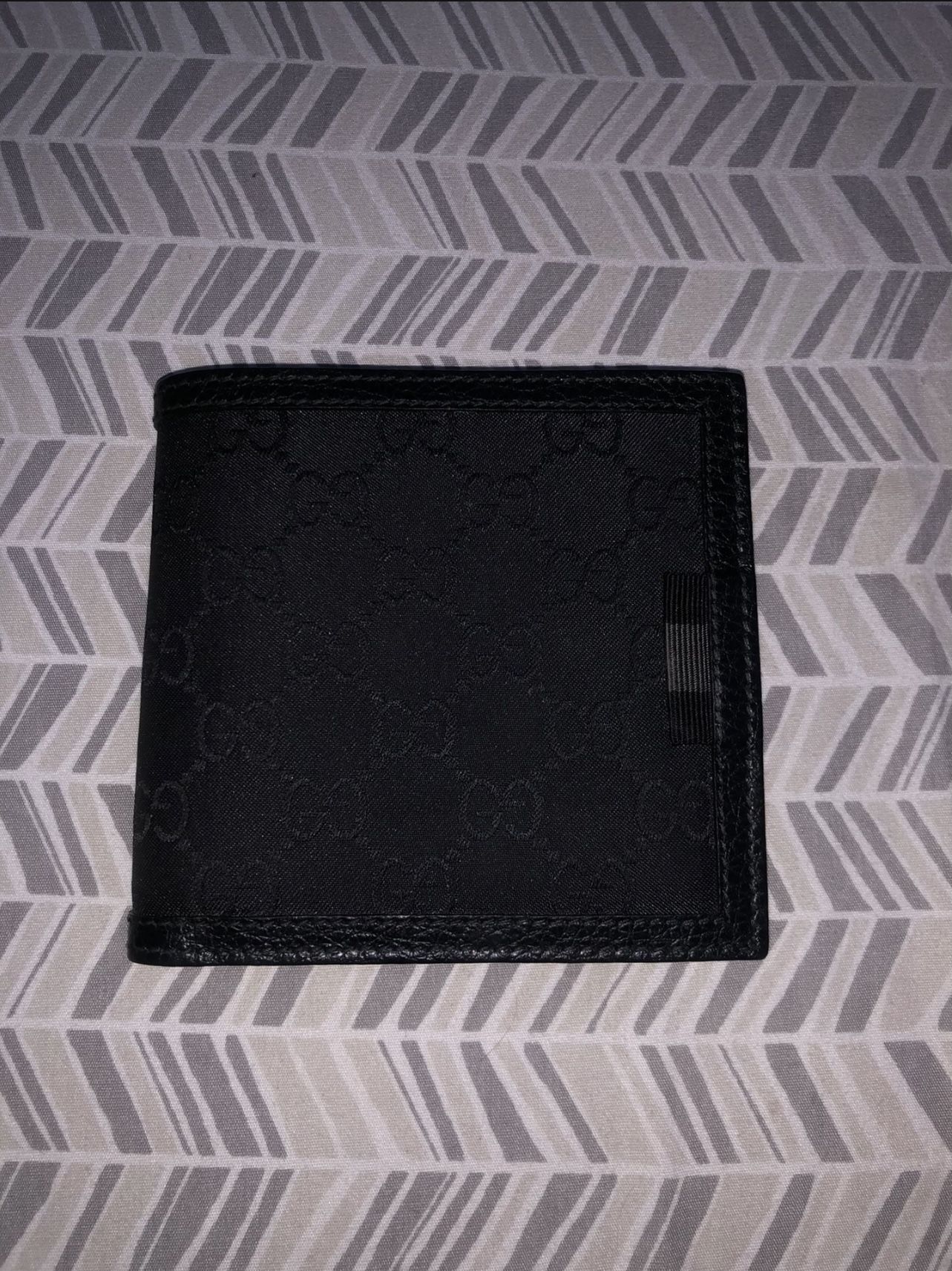 Authentic Black Gucci Wallet