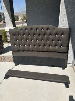 Queen Bed Frame/Head Board