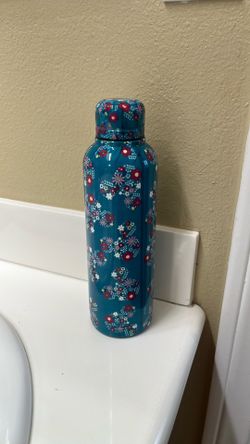 Stor stainless steel tumbler flowers 💐 new