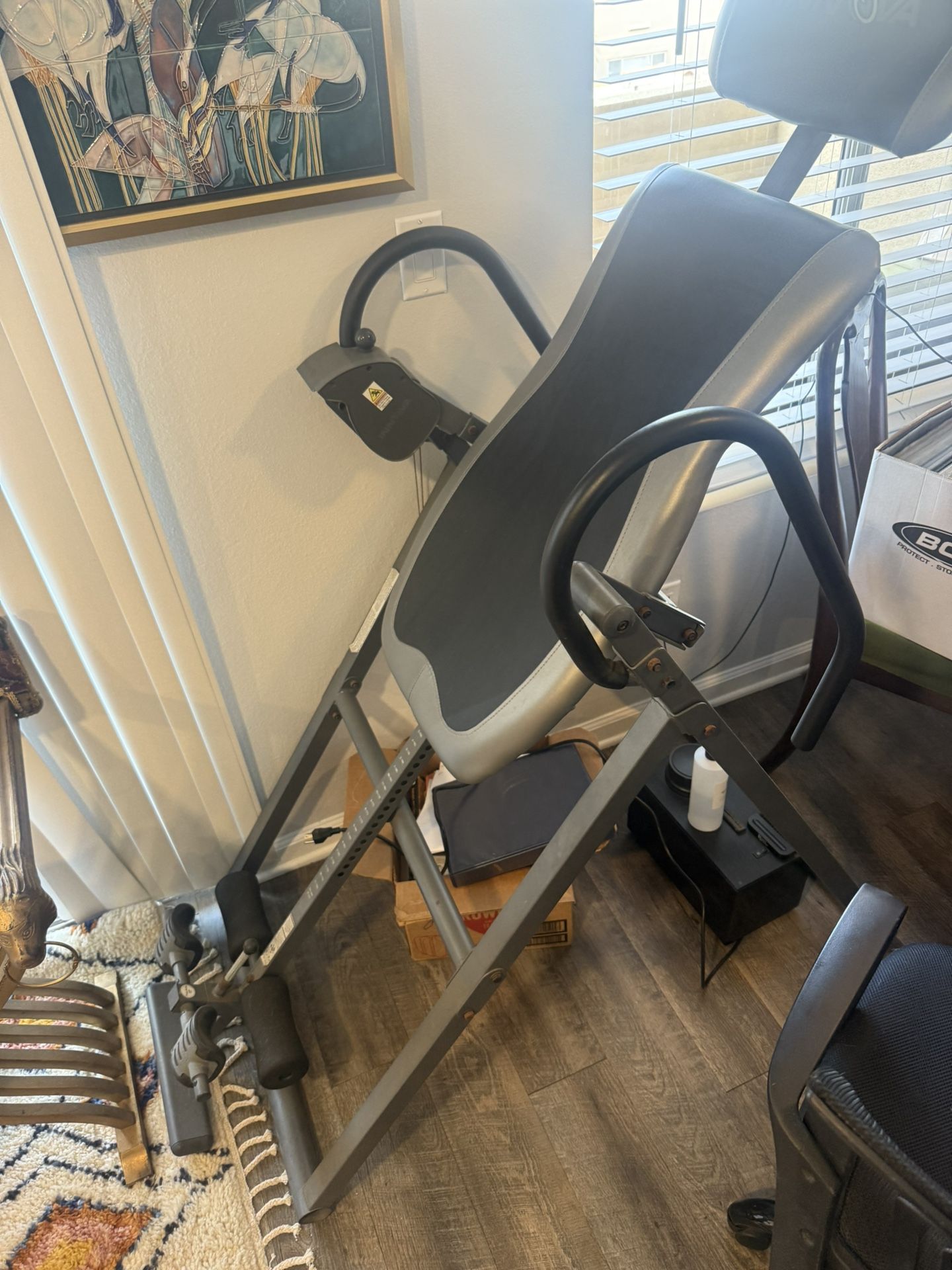 Inversion Table 6’6” Height And 300lb Weight Capacity