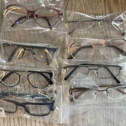 NEW Branded Unisex Eyeglasses With Demo Lens (8+ Availble)