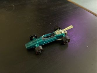 Vintage Hot Wheels Redline Brabham Repco F1 1969 HK Aqua