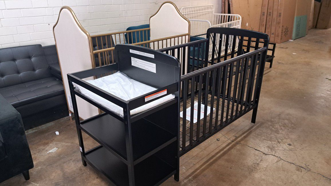New 🔥🔥 Special Offer  Crib With Changing Table  $145
