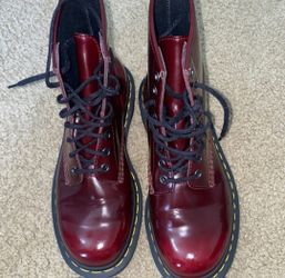 Cherry red Doc martens!