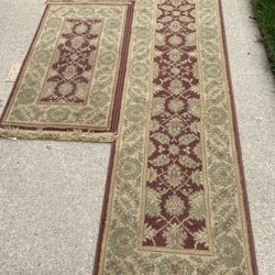 Entryway Runner + Door Rug Set