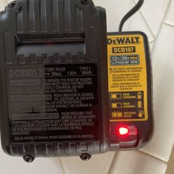Dewalt Charger & Battery $40