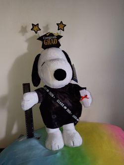 Peanuts Snoopy plush jumbo graduation 🎓