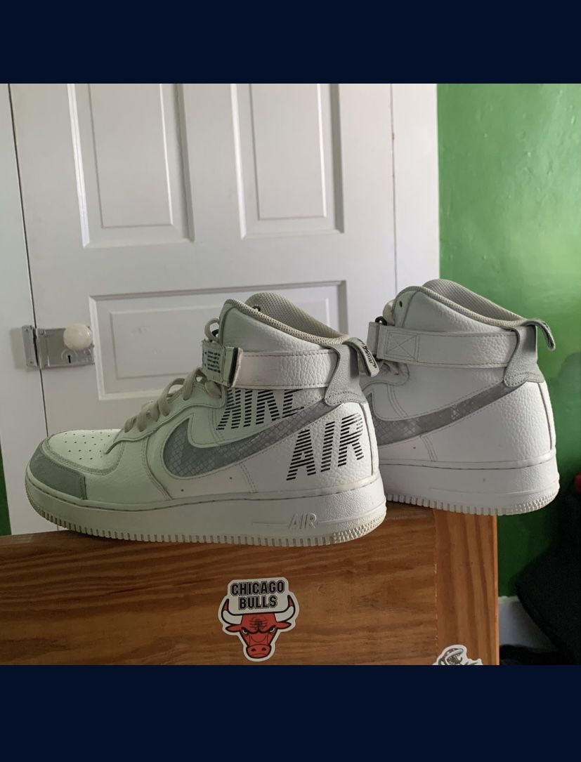 Air Force 1 High Under Construction White