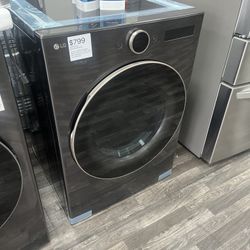Final Sale/ 7.4cu.ft Front Load Gas Dryer With Steam Function 