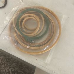 Needle Point Hoops