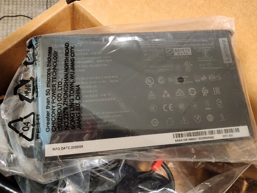 Lenovo Slim 230W AC Adapter 