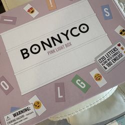 Pink Letter light box (NEW)